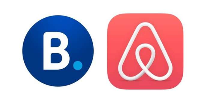 airbnb and booking in hospitality sector